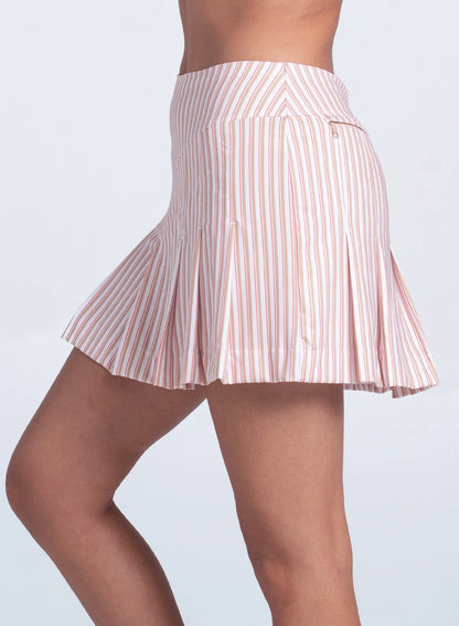 Lucky in Love AT THE CLUBHOUSE Legacy Stripe Pleat Skort