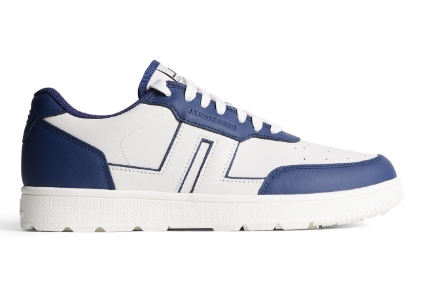 J.Lindenberg Ace Low-Top Golf Sneaker in ESTATE BLUE
