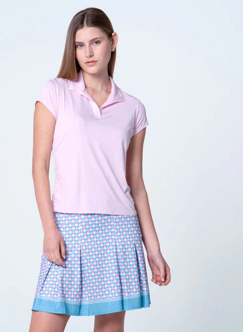 Lucky in Love Linen Nouveau Day Club Short Sleeve