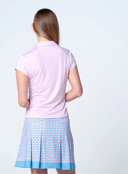Lucky in Love Linen Nouveau Day Club Short Sleeve