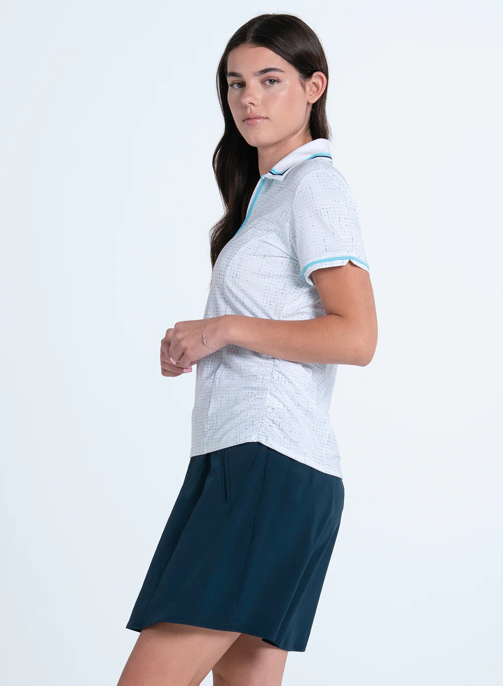 Lucky in Love UPTOWN GIRL Polo Short Sleeve