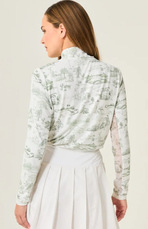 GG BLUE GREENWICH GARDEN Georgia Ice Long Sleeve