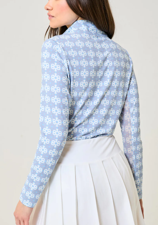 GG BLUE CRYSTAL COVE Georgia Ice Long Sleeve