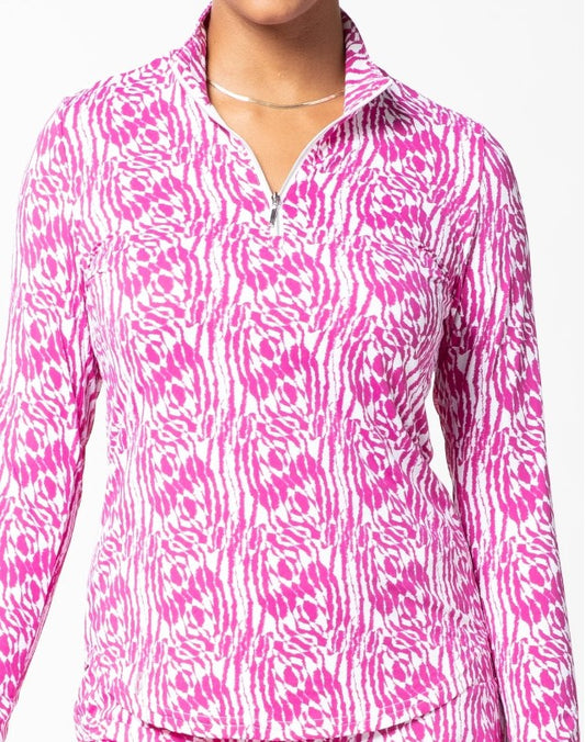 GGBlue Pretty is the New Pink Georgia Ice Long Sleeve Top
