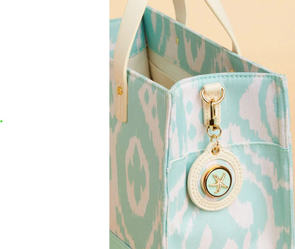 Spartina Golf Crossbody Tote Brook Ikat in Blue