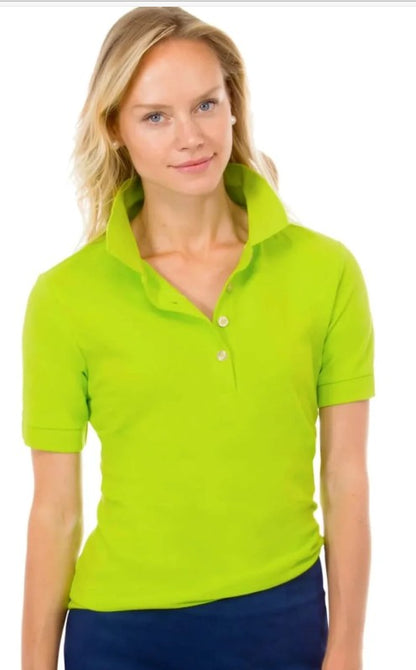 Gretchen Scott Gripeless Cotton Piqué Polo Shirt (Multiple Colors)