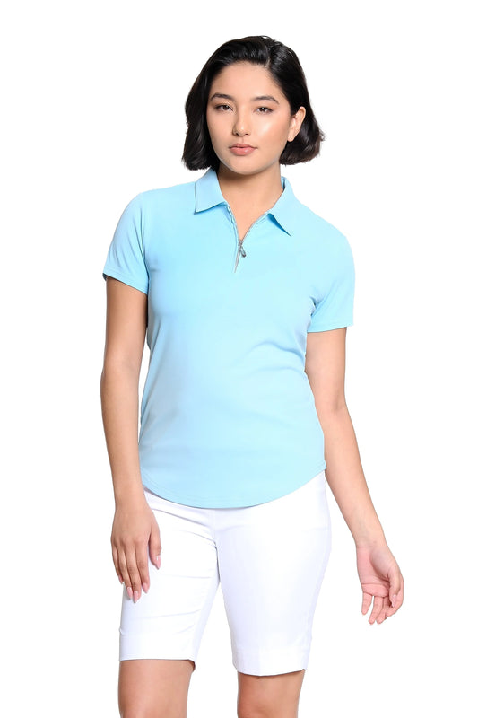 SPORT HALEY BISCAYNE BAY Courte Short Sleeve Golf Polo