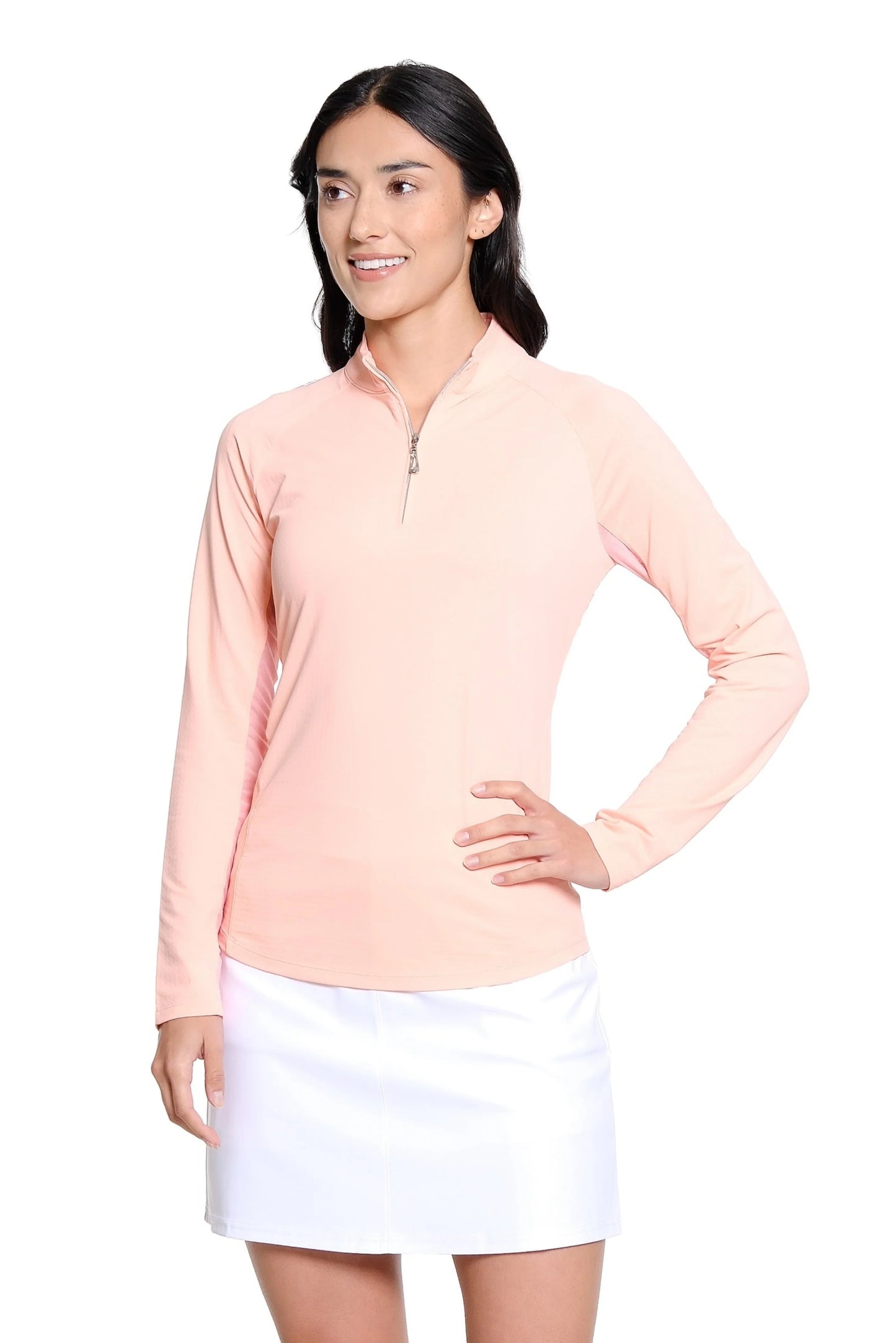 SPORT HALEY KEATON FIELDS Sunscape Long Sleeve Mock