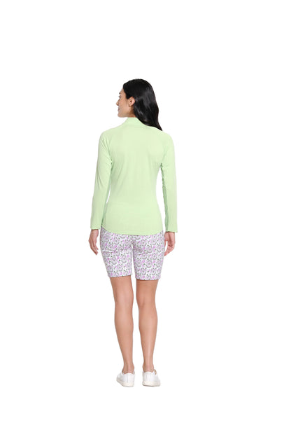 SPORT HALEY SHELTER COVE Sunscape Long Sleeve Mock