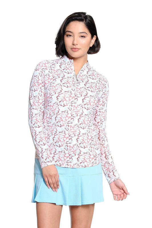 SPORT HALEY BISCAYNE BAY Tempo Long Sleeve Mock Shirt (Multiple Colors)