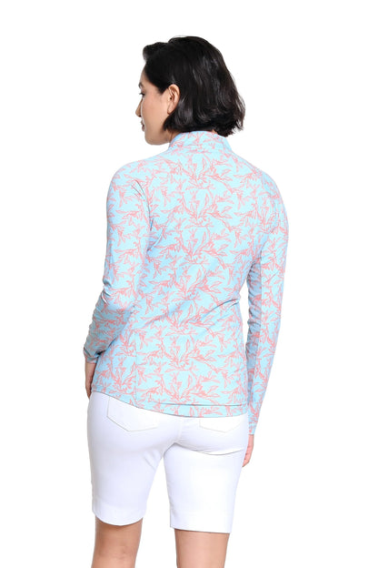 SPORT HALEY BISCAYNE BAY Tempo Long Sleeve Mock Shirt (Multiple Colors)