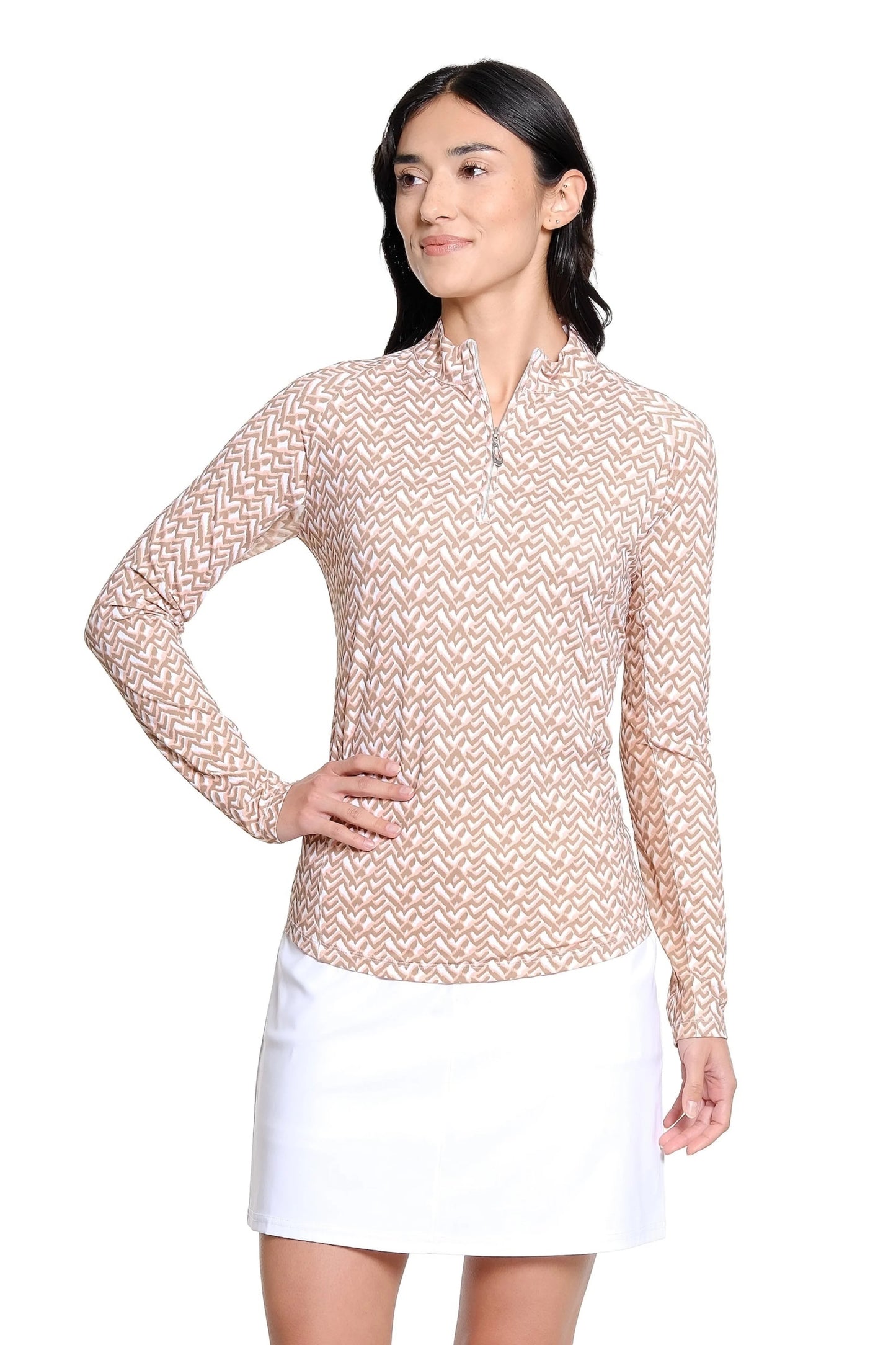 SPORT HALEY KEATON FIELDS Tempo Long Sleeve Mock (Multiple Colors)