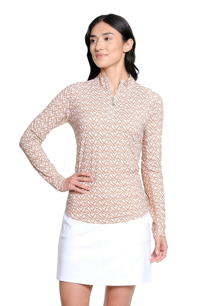 SPORT HALEY KEATON FIELDS Tempo Long Sleeve Mock (Multiple Colors)