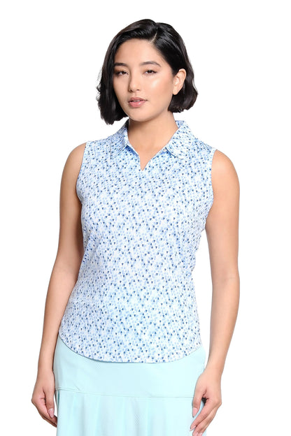 SPORT HALEY ATLANTIC COAST Holly Sleeveless Golf Polo