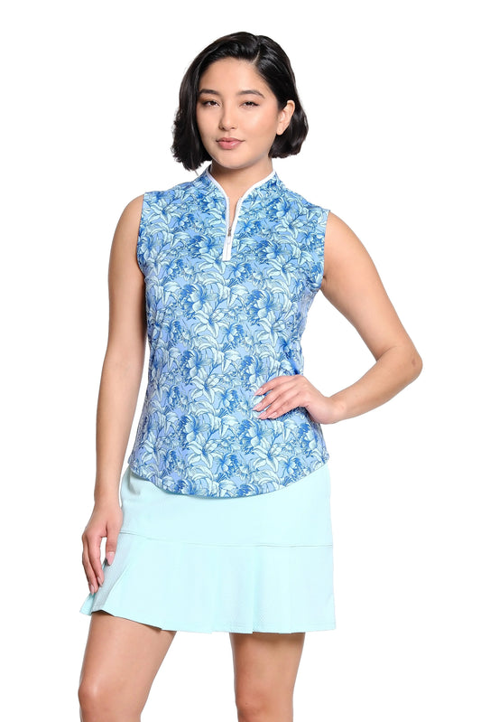 SPORT HALEY ATLANTIC COAST Savannah Sleeveless Golf Polo