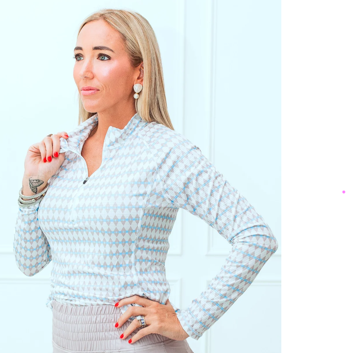 The Bubble Classic HERITAGE Hamilton Long Sleeve Print Top (Multiple Colors)
