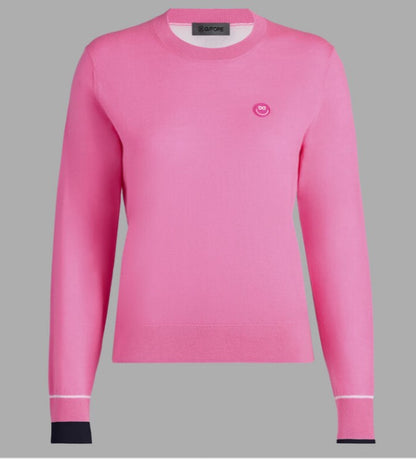 G/FORE APPAREL HAPPY G'S MERINO WOOL SWEATER (MULTIPLE COLORS)