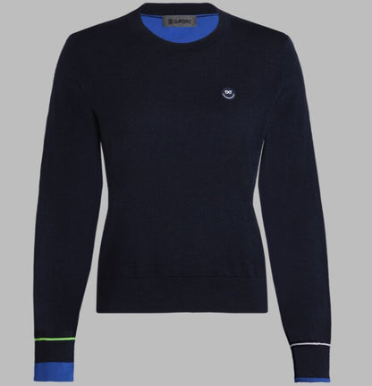 G/FORE APPAREL HAPPY G'S MERINO WOOL SWEATER (MULTIPLE COLORS)