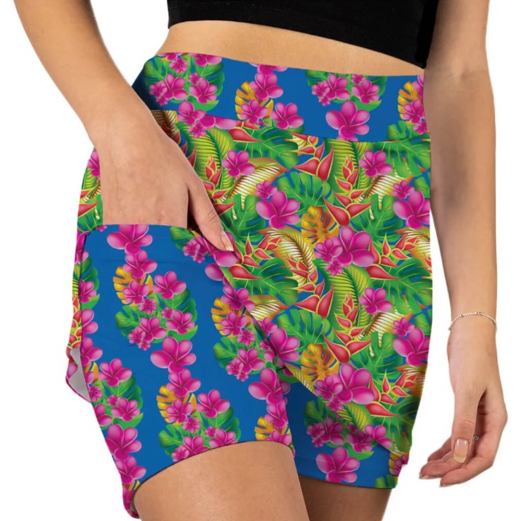 Skort Obsession HAWAII FIVE-O SKORT 17"