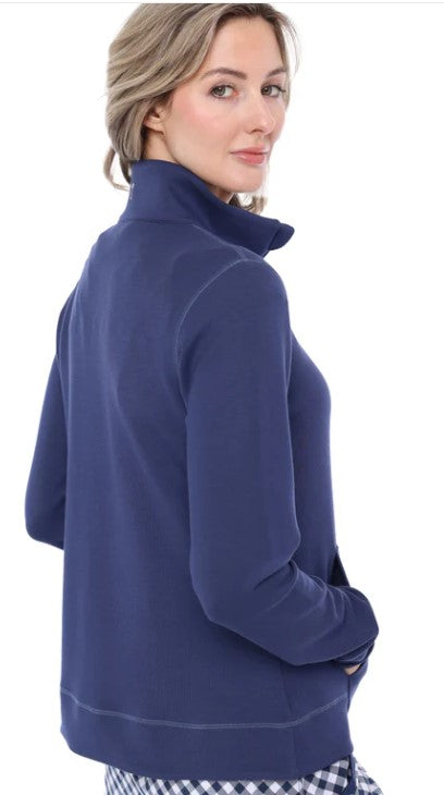 Belyn Key HEAVENLY LONG SLEEVE QUARTER ZIP PULLOVER (MULTIPLE COLORS)