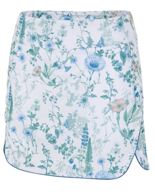 Greg Norman HIBISCUS BOTANICAL FLORAL SKORT 16"
