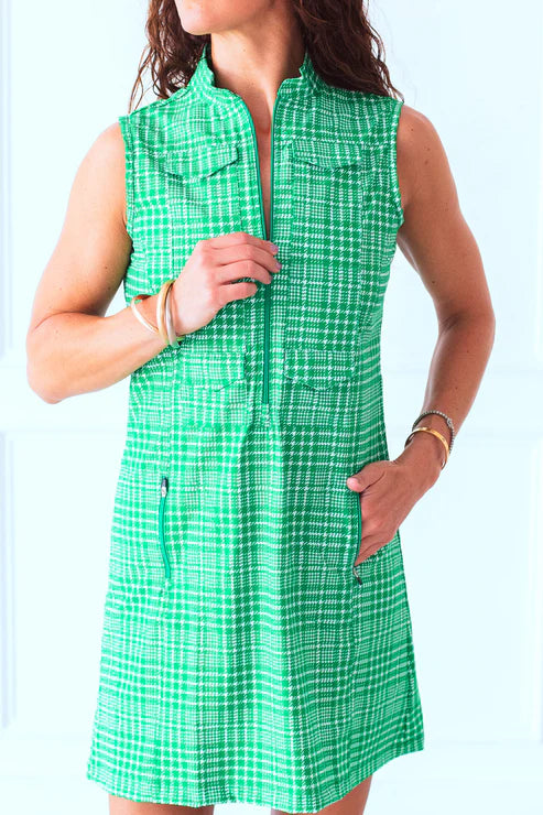The Bubble MASTERS OF THE GREEN Hogan Sleeveless Dress