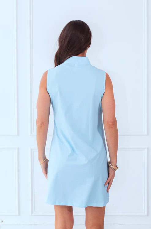 The Bubble LIBERTY Hogan Solid Sleeveless Dress