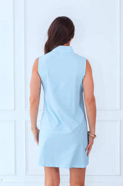 The Bubble LIBERTY Hogan Solid Sleeveless Dress