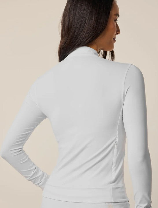 GREYSON Halley Long Sleeve Quarter-Zip Polo (Multiple Colors)