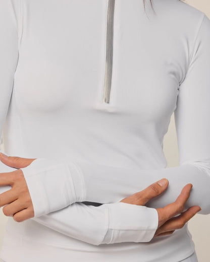 GREYSON Halley Long Sleeve Quarter-Zip Polo (Multiple Colors)