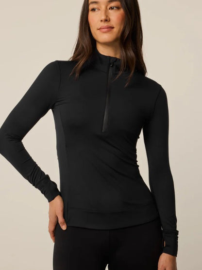 GREYSON Halley Long Sleeve Quarter-Zip Polo (Multiple Colors)