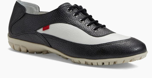 Marc Joseph Hampton Golf Shoe - Black & White