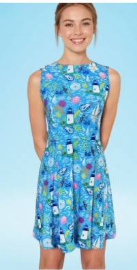 Katherine Way Havana Fit & Flare Dress