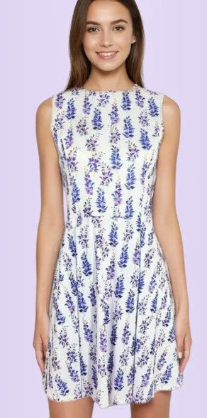 Katherine Way Havana Fit & Flare Dress