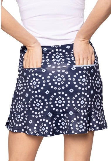 Golftini Skort 16.5" or 17.5" in Hidden Treasure