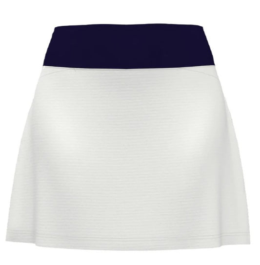 Callaway Apparel High Waist Color Block with Back Pleats Skort 17"
