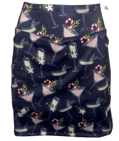 BSkinz Holiday Cheer Golf Skort 18"