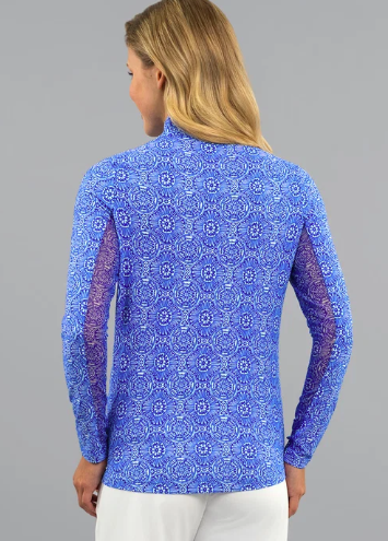 IBKUL Amani Long Sleeve Mock Neck (Multiple Colors)
