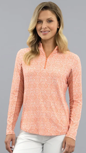 IBKUL Amani Long Sleeve Mock Neck (Multiple Colors)