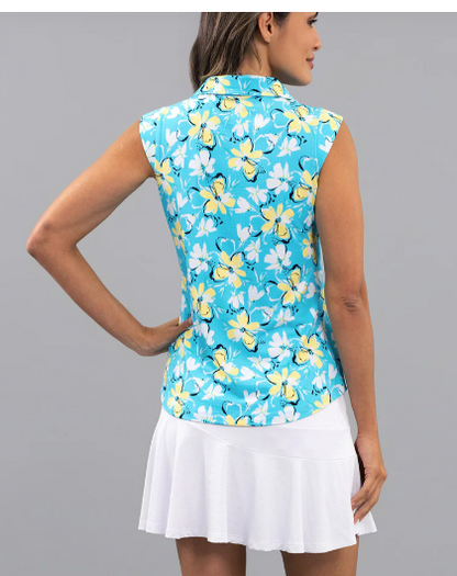 IBKUL Eleanor Sleeveless Polo