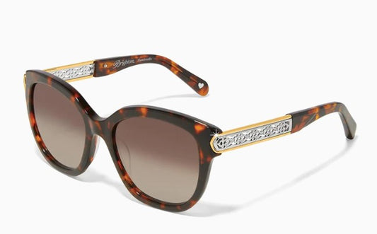 Brighton Intrigue Amber Tortoise Sunglasses