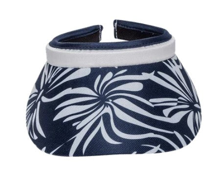 GloveIt Island Breeze Print Solid Clip-On Visors