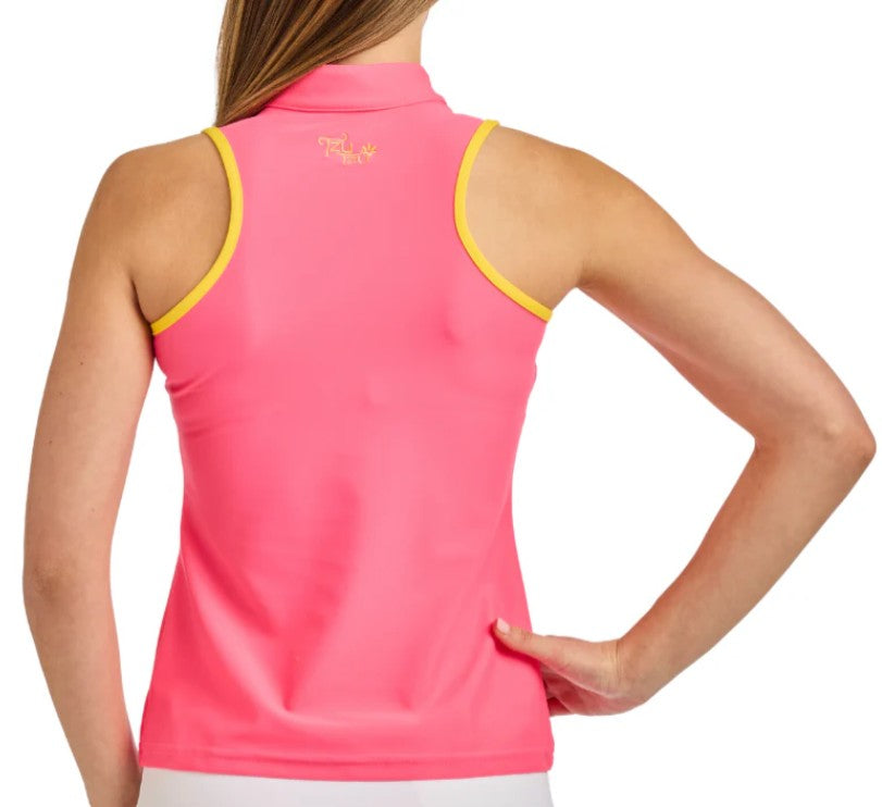 Tzu Tzu IZZY Modified Racer Back Sleeveless Top (Multiple Colors)