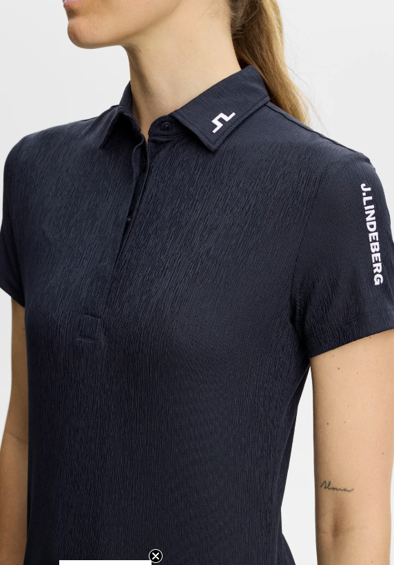 J.Lindeberg Tour Tech Short Sleeve Textured Polo (Multiple Colors)