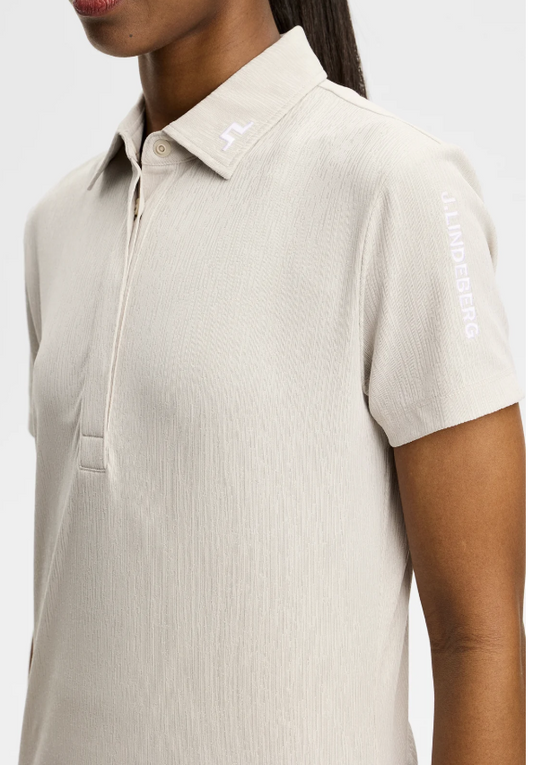 J.Lindeberg Tour Tech Short Sleeve Textured Polo (Multiple Colors)