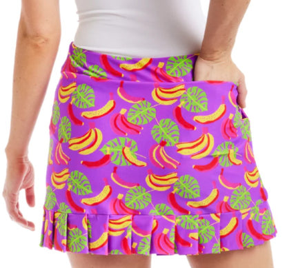 TZU TZU KENLEY GO BANANAS SKORT 16"