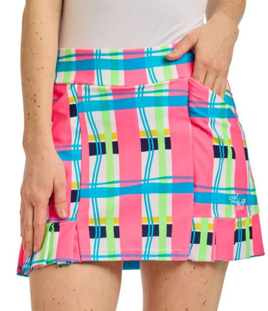 TZU TZU KENLEY RIBBONS SKORT 16"