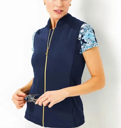 LILLY PULITZER Kimberline Hybrid Sleeveless Vest