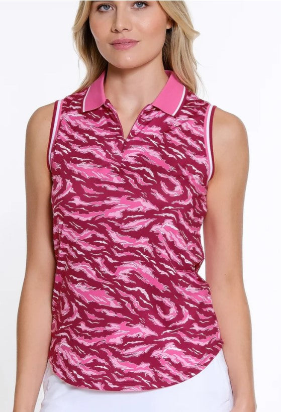 SPORT HALEY SHELTER ISLAND Kendra Sleeveless Polo