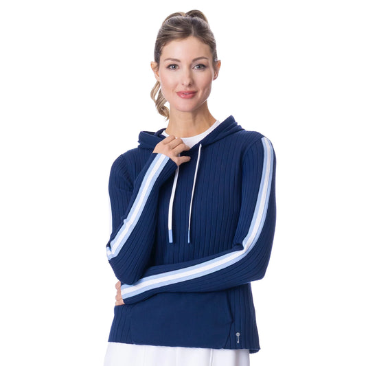 Belyn Key Kingston Stripe Pullover Hoodie